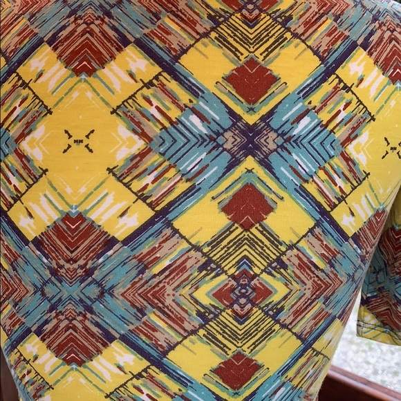 💙💛 LulaRoe XXS dress yellow blues 💛💙 - Picture 3 of 3